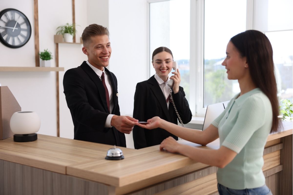 Reception and concierge security
